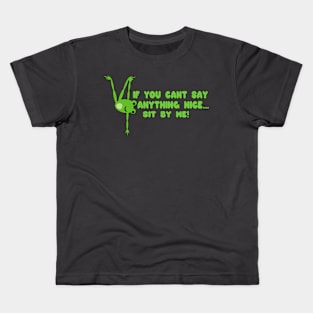 Yoga Frog If You Can't Say Anything Nice...Sit By Me Kids T-Shirt